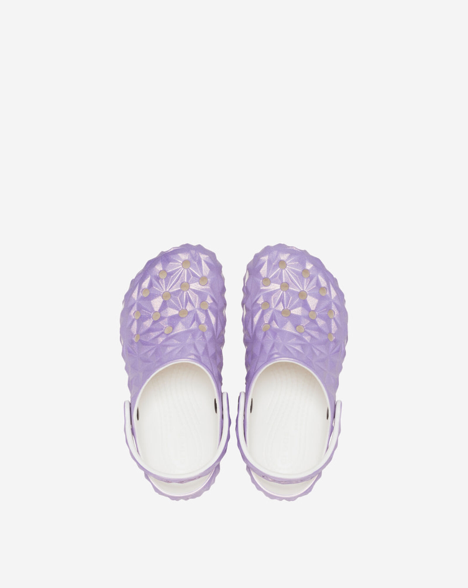 Shop Crocs Pre-School Classic Iridescent Geometric Clog 209693-100 ...