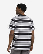 Mitchell  Ness Atlanta Braves Striped T-Shirt SS10114-ABRBLCK Black 2