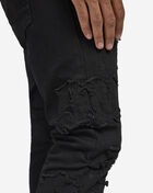 Heavy Rip Repair Denim Twill Pants
