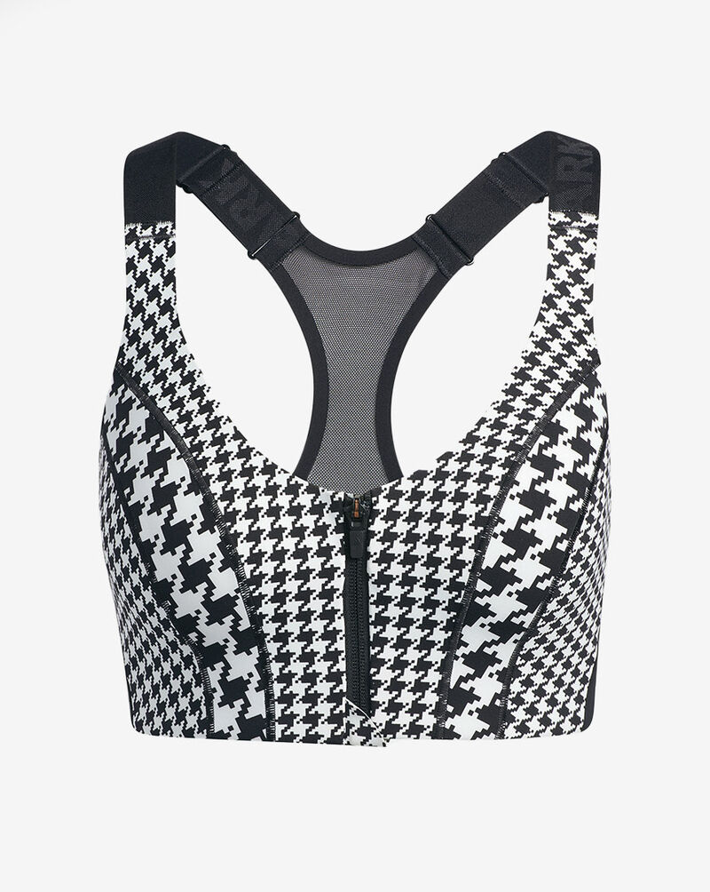 adidas IVY PARK Allover Print Zip Bra 2.0  HE1228 Black 4