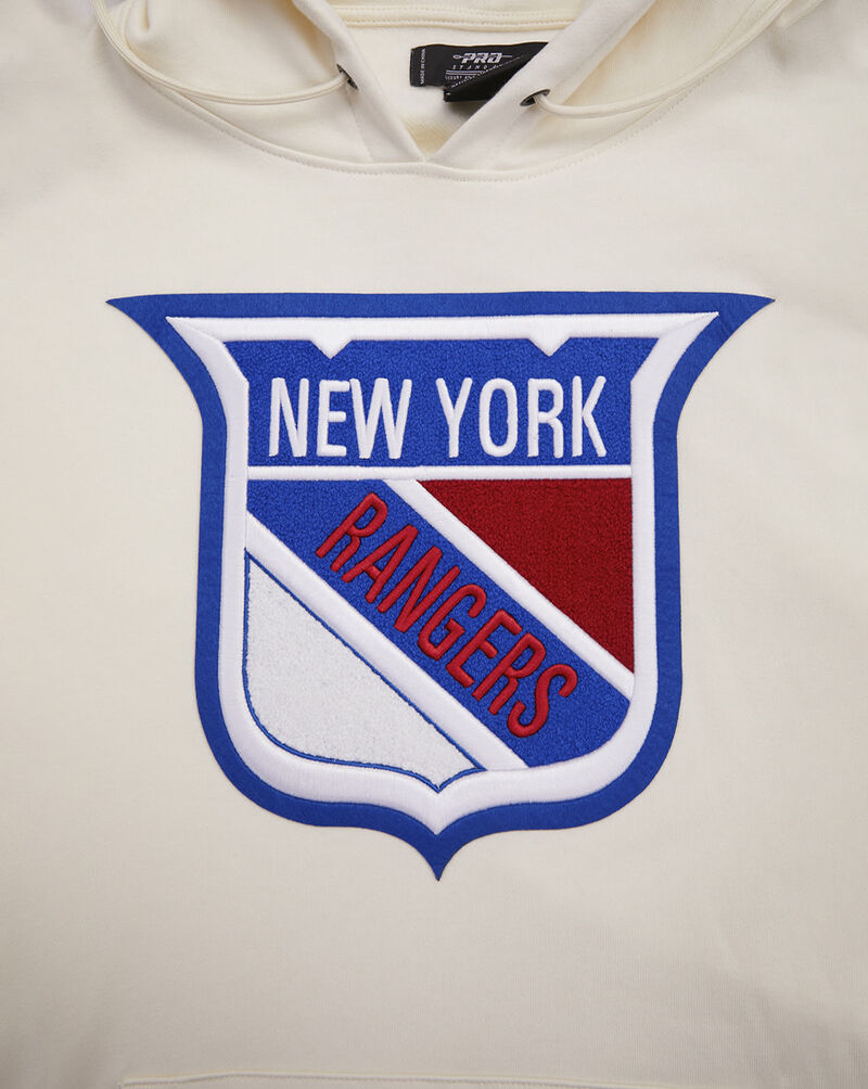 PRO STANDARD New York Rangers Retro Classic Fleece Pullover Hoodie HNR567247-ERB cream 2
