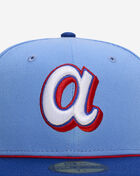 New Era 59Fifty Atlanta Braves City Connect Fitted Hat 60867490 Blue 2