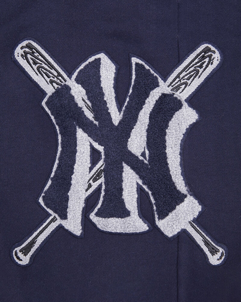 PRO STANDARD New York Yankees Mash Up Rib Fleece Sweatpant LNY4314719-MDN Black 2