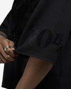 Bag Mafia Atlanta Rhinestone Crop Sweatshirt WC5971115-BLK Black 3