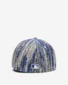 New Era 59Fifty Los Angeles Dodgers Tweed Fitted Hat 60765623 Blue 3