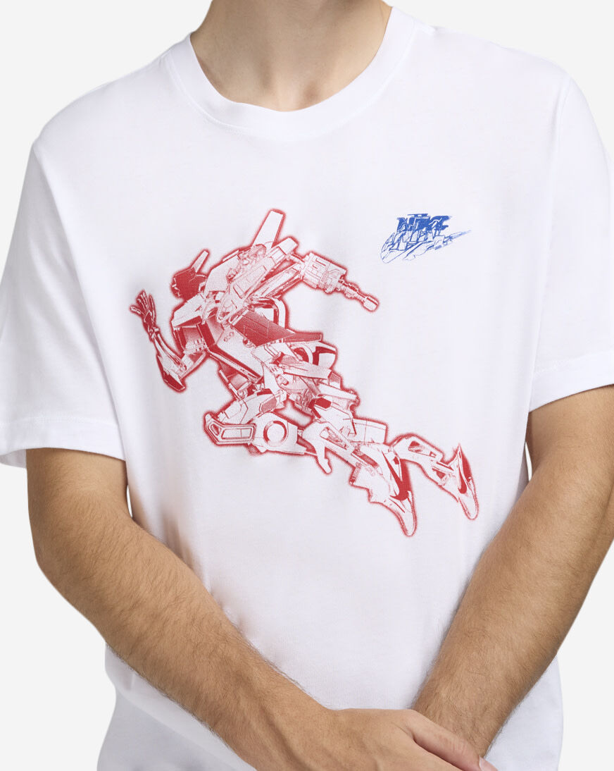 Shop Nike Mecha Graphic Tee HQ9166-100 white | SNIPES USA