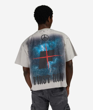 Gothic Serpent Terry Crop Tee