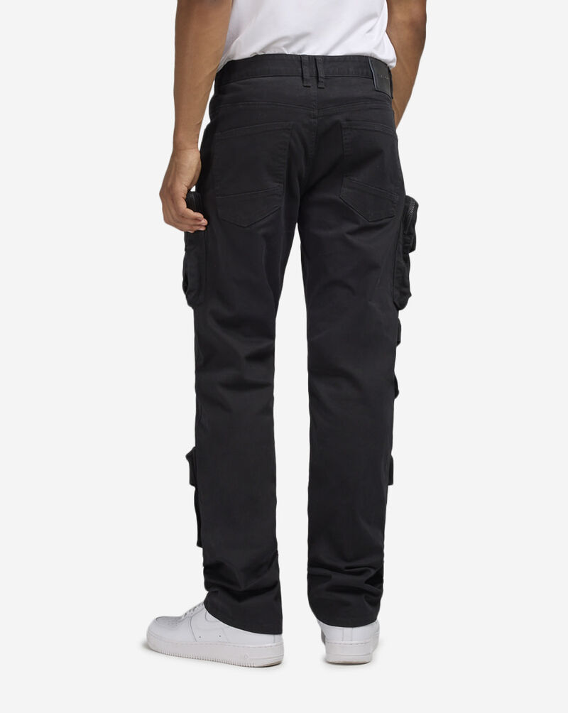 Smoke Rise 5-Pocket Cargo Twill Pant JP24539SNZ-BLK Black 2