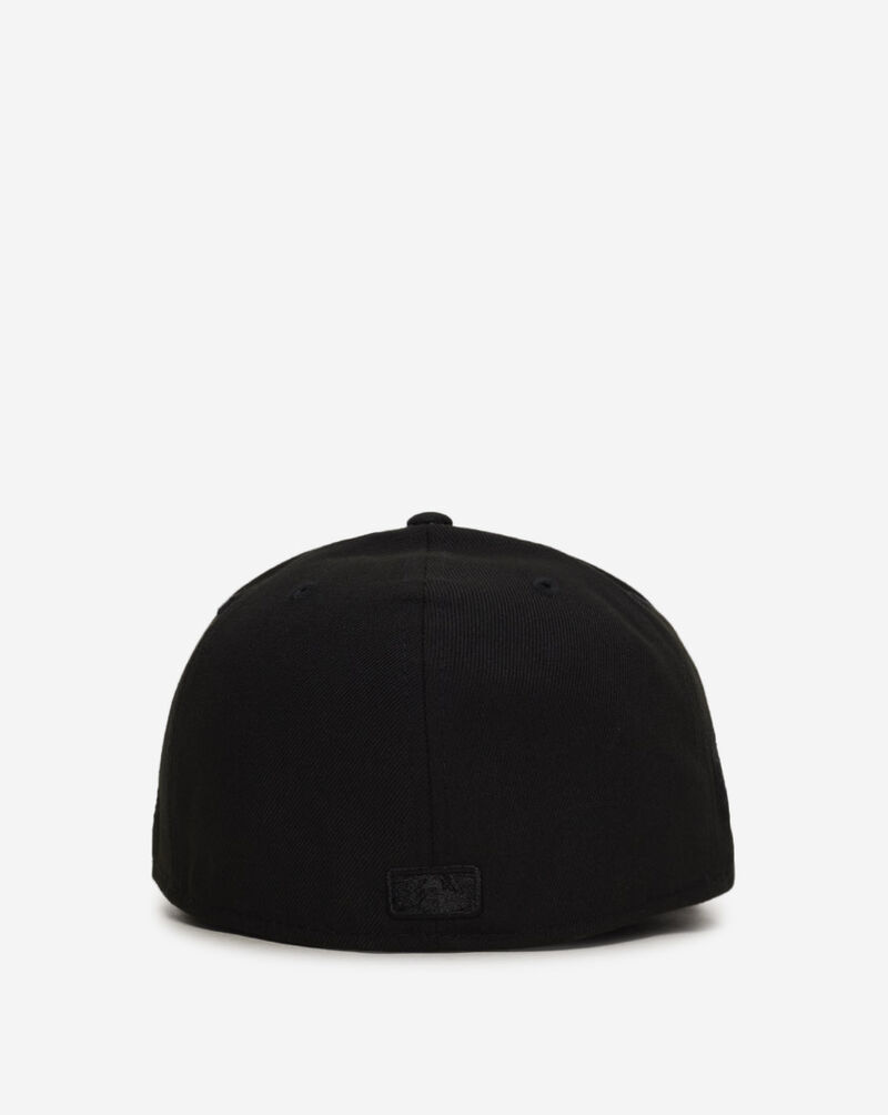 New Era 59Fifty Chicago White Sox Stone Logo Fitted Hat 60838909 Black 3