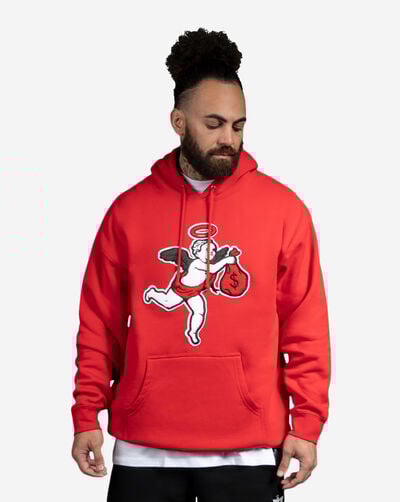 Chenille Patch Angel Hoodie