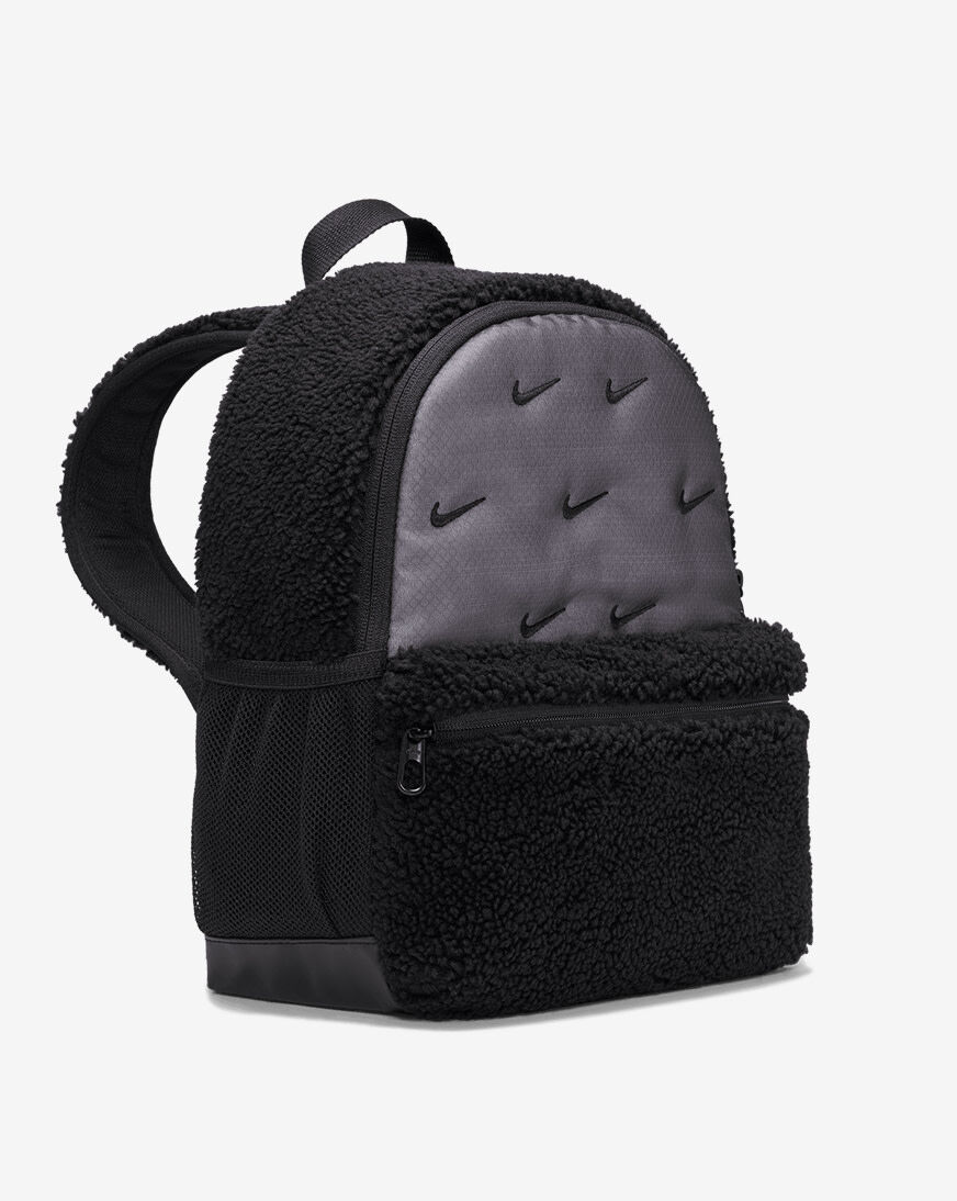 Shop Nike Grade School Brasilia JDI Mini Sherpa Backpack DQ5340