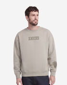 PRO STANDARD New York Knicks Wingspan Drop Shoulder Fleece Crewneck BNK5515754-TAU Beige 1