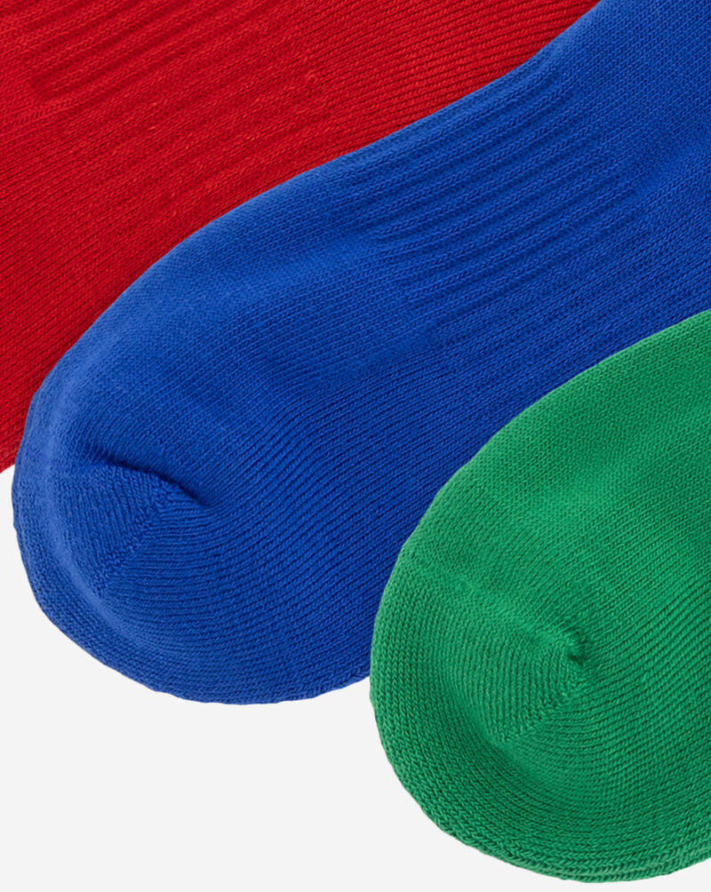Polo Ralph Lauren 6Pk Color Logo Quarter Socks (L) 824682PK3-903 Multi 3
