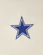 Dallas Cowboys Retro Classic Rib Fleece Cropped Pullover Hoodie