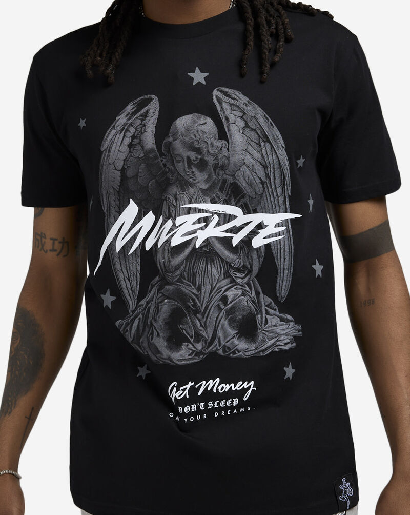Hasta Muerte Muerte Prayers Tee HMDEC009-BLK Black 3
