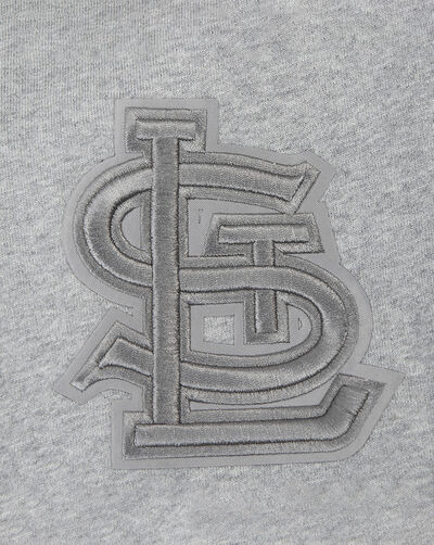 St. Louis Cardinals Retro Neutral Drop Shoulder Fleece Pull Over Hoodie