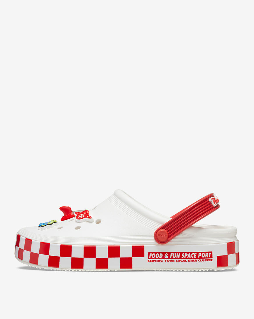 Shop Crocs Toy Story Pizza Planet Classic Clog 209816-100