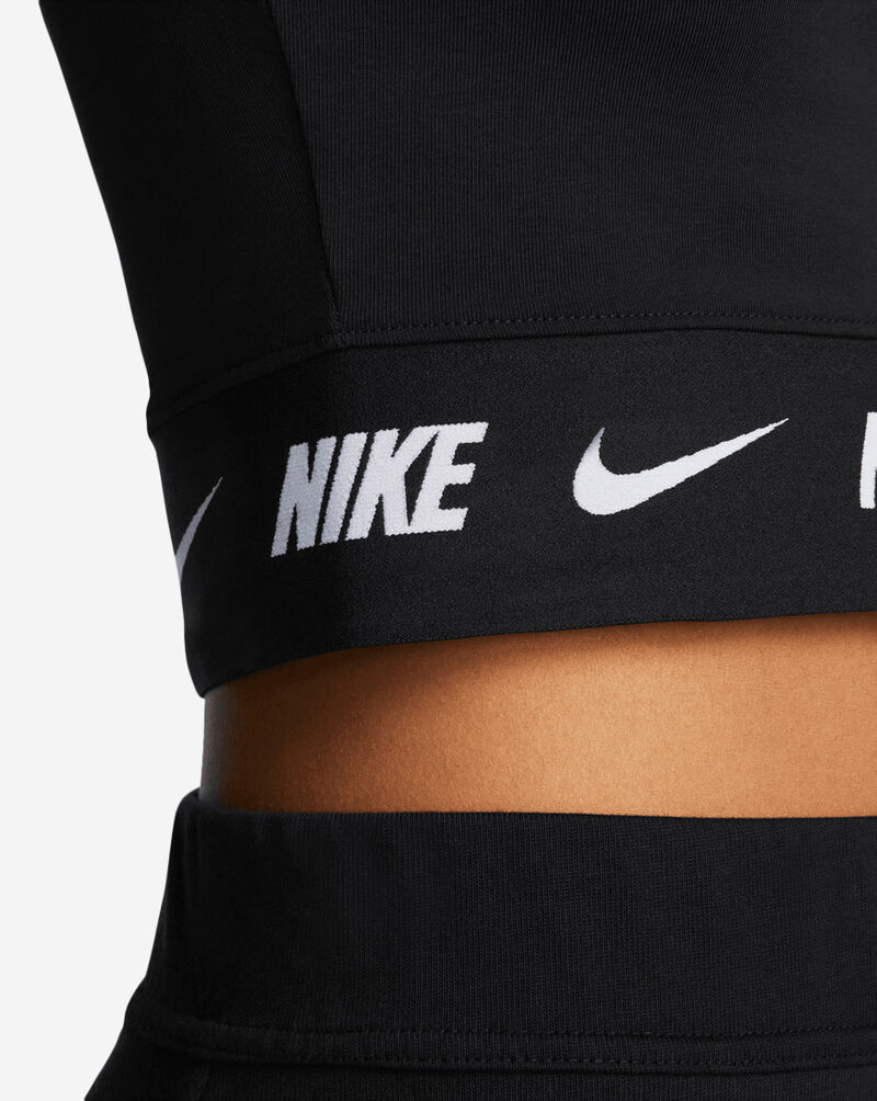 nike crop hoodie set