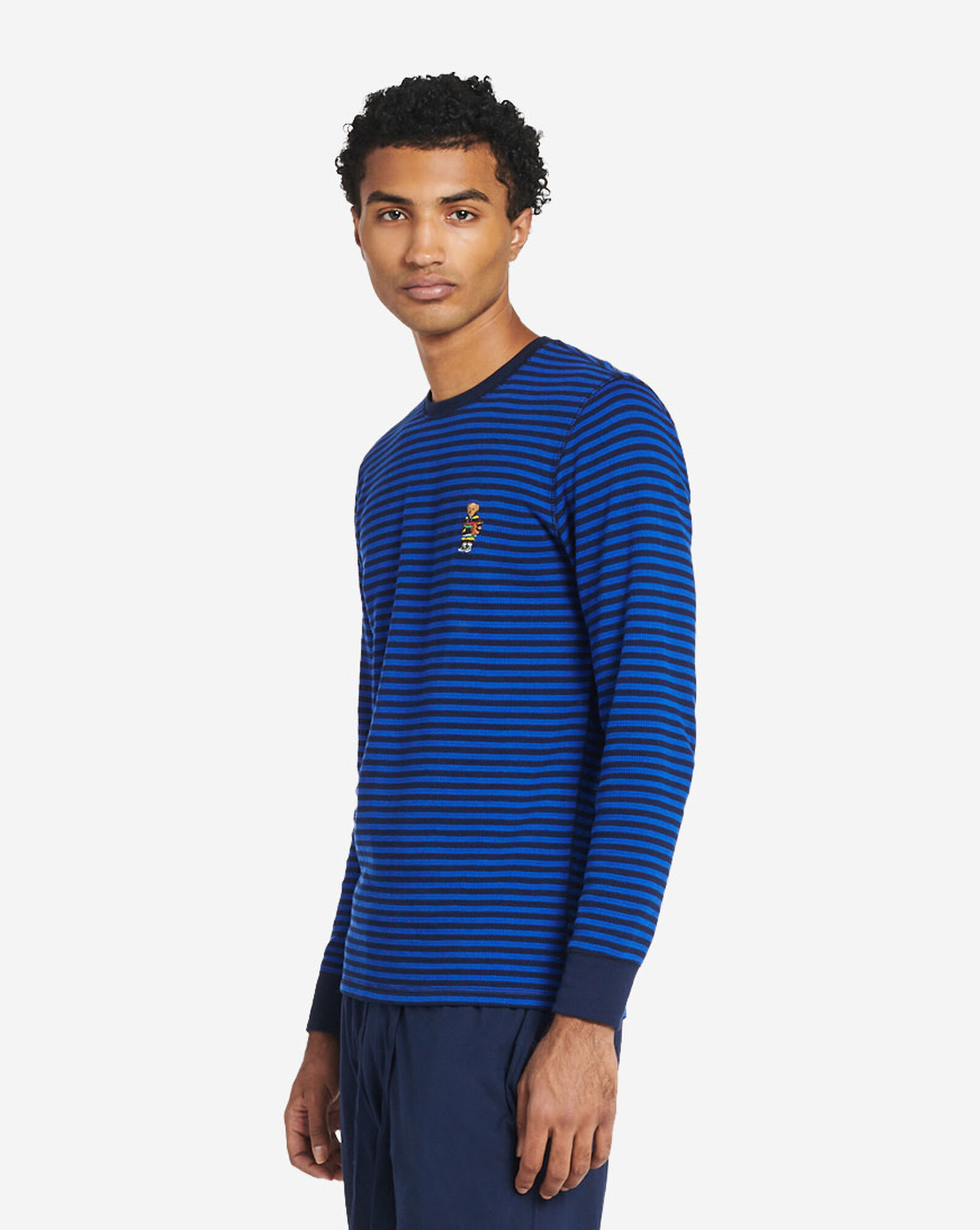 Polo ralph lauren sleepwear thermal long sleeve crew Clearance