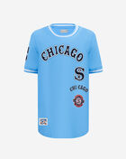 Big Boys' Chicago White Sox Retro Classic Striped Rib Tee