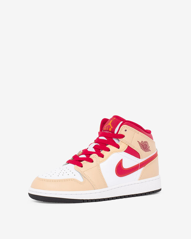 Jordan Grade School Air Jordan 1 Mid 554725-201 White 2