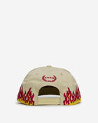 Field Grade Yerba Mala Flames Twill Trucker Hat 1005205 cream 3