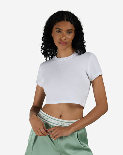 Chill Knit Cropped T-Shirt