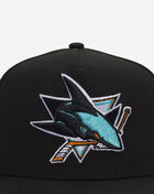 New Era 9Fifty San Jose Sharks A-Frame Basic Snapback Hat  70904220 Black 2