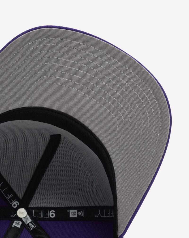 New Era 9Fifty Los Angeles Lakers Cartoon A-Frame Snapback Hat 60800166 Purple 4