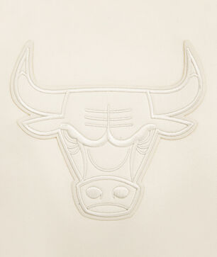 Chicago Bulls Neutral Drop Shoulder Fleece Crewneck