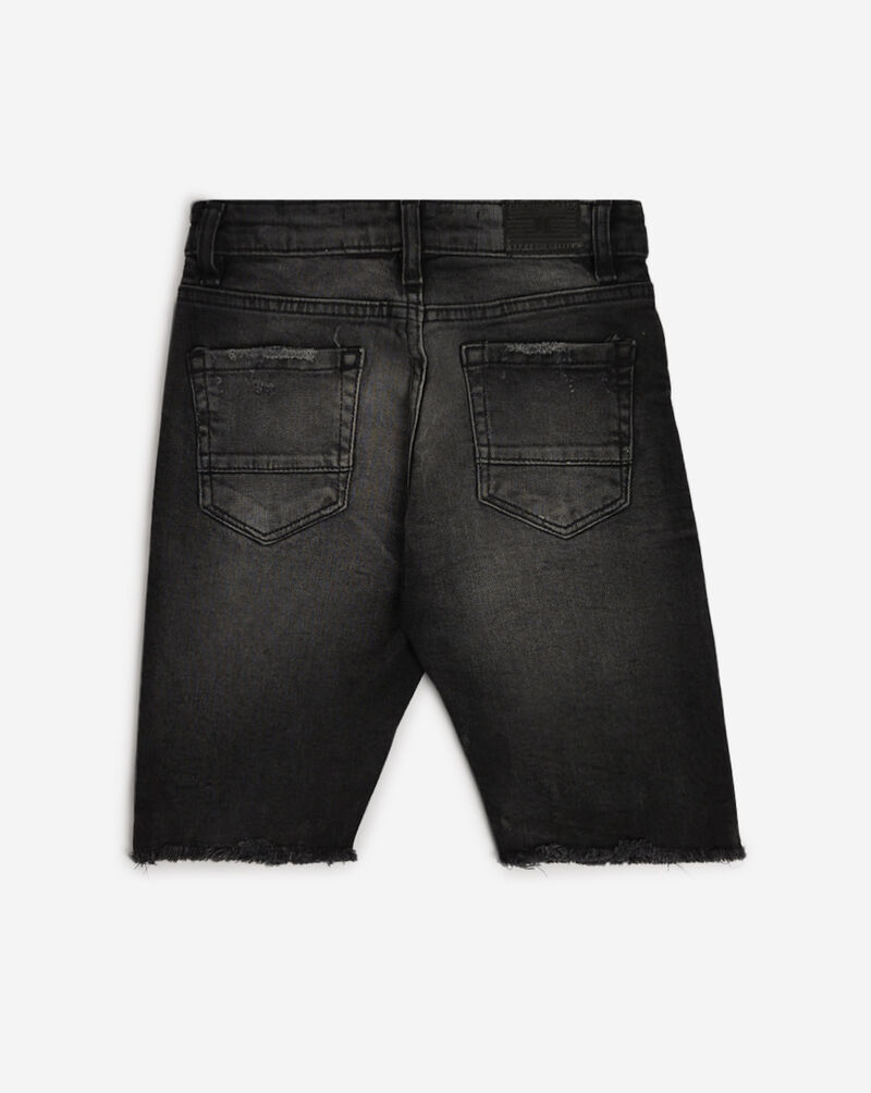 Jordan Craig Kids' Distressed Shorts (2-7) J331SK-INDUSBLK Black 3