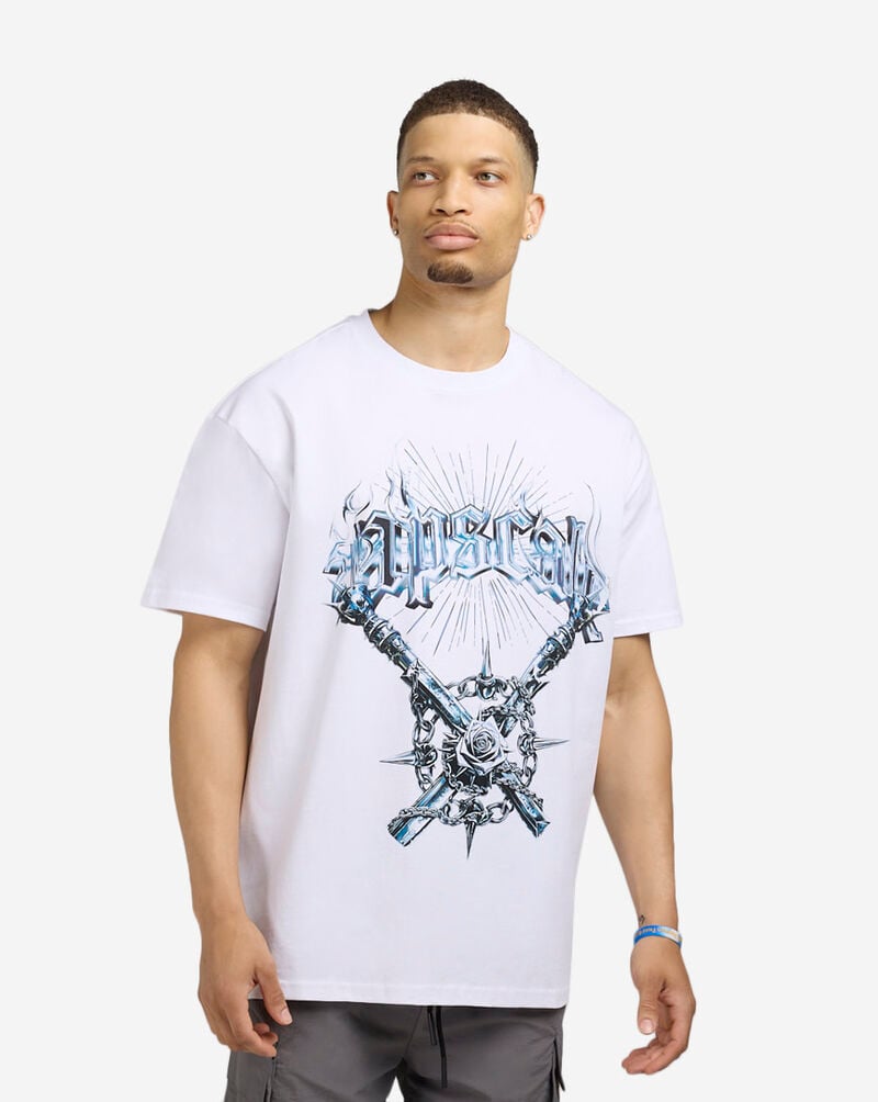 Upscale Chrome Morning Star Tee MTUS403-00220 White 1