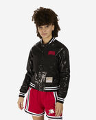 Mitchell  Ness Philadelphia 76ers NBA Sequin Varsity Jacket OJBF6831-P76YYPPPBLCK Black 1