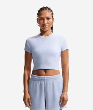 Chill Knit Cropped T-Shirt