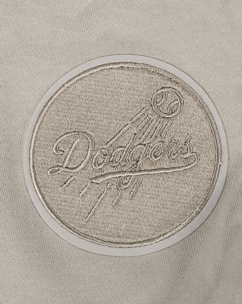 PRO STANDARD Big Boys' Los Angeles Dodgers Neutral Fleece Crewneck LLDB5315083-TAU Beige 4