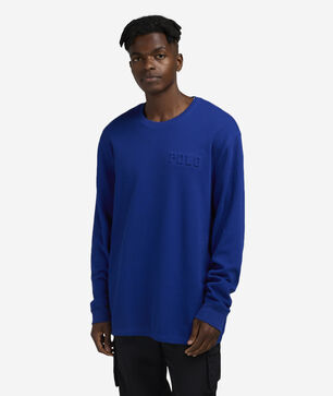 Logo Waffle-Knit Sleep Shirt