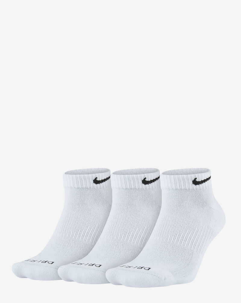 Nike Everyday Plus Cush Ankle Socks 3 Pack SX7040-100 White 1