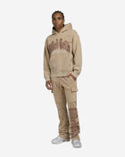 Smoke Rise Rhinestone Dystopia Cargo Fleece Pant FP24655SN-TAU Brown 4