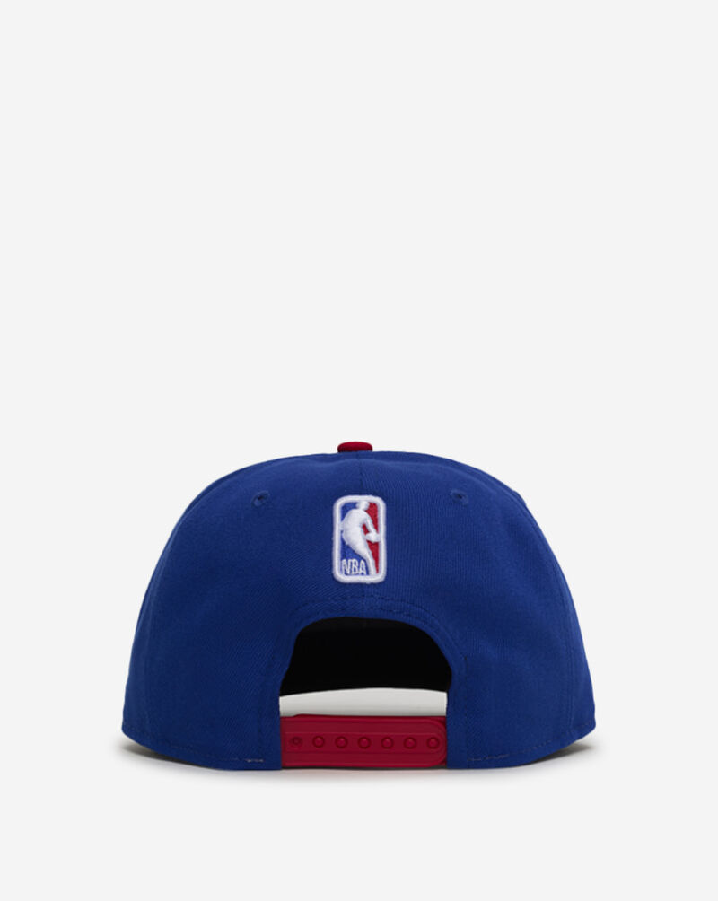 New Era 9Fifty Detroit Pistons Retro A-Frame Snapback Hat 60974196 Blue 3