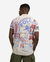 Printed Patchwork Polo Shirt