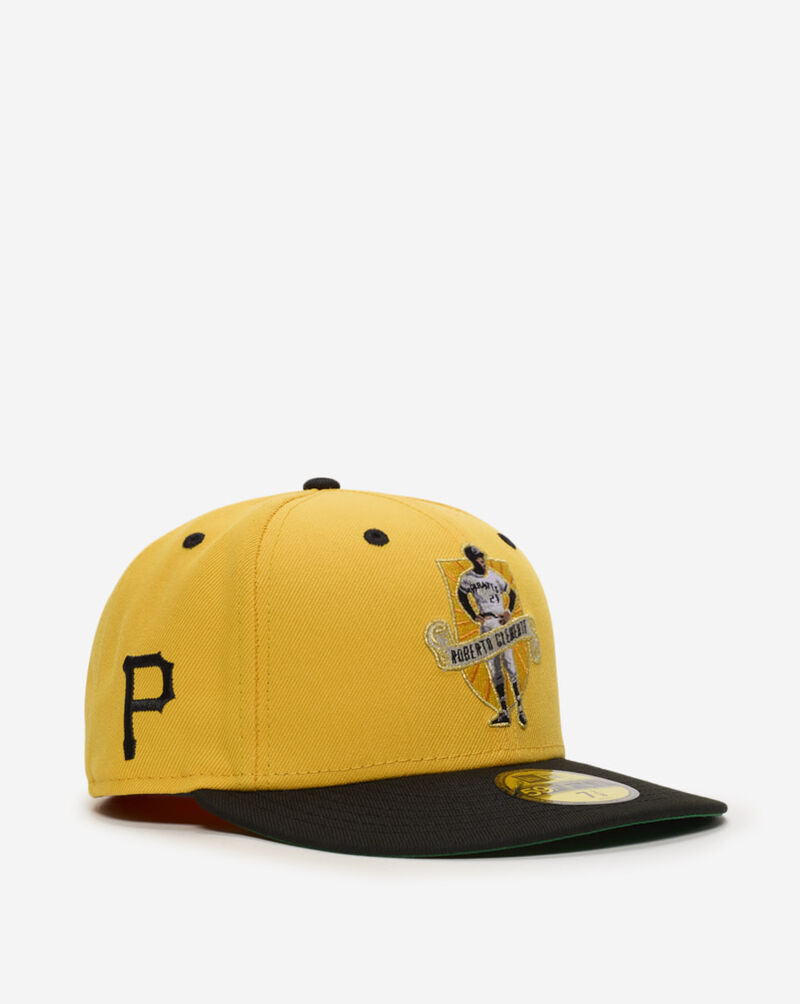 New Era 59Fifty Roberto Clemente Player Edition Fitted Hat 60693569 Yellow 1