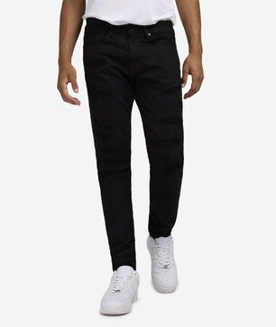 Colored Rip and Repair Twill Pants