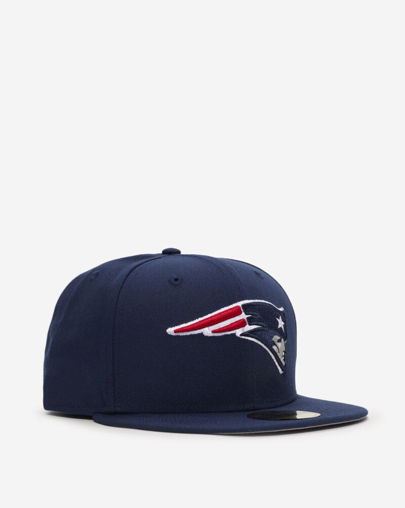 New Era 59Fifty New England Patriots Core Fitted Hat 60399143 Blue 1