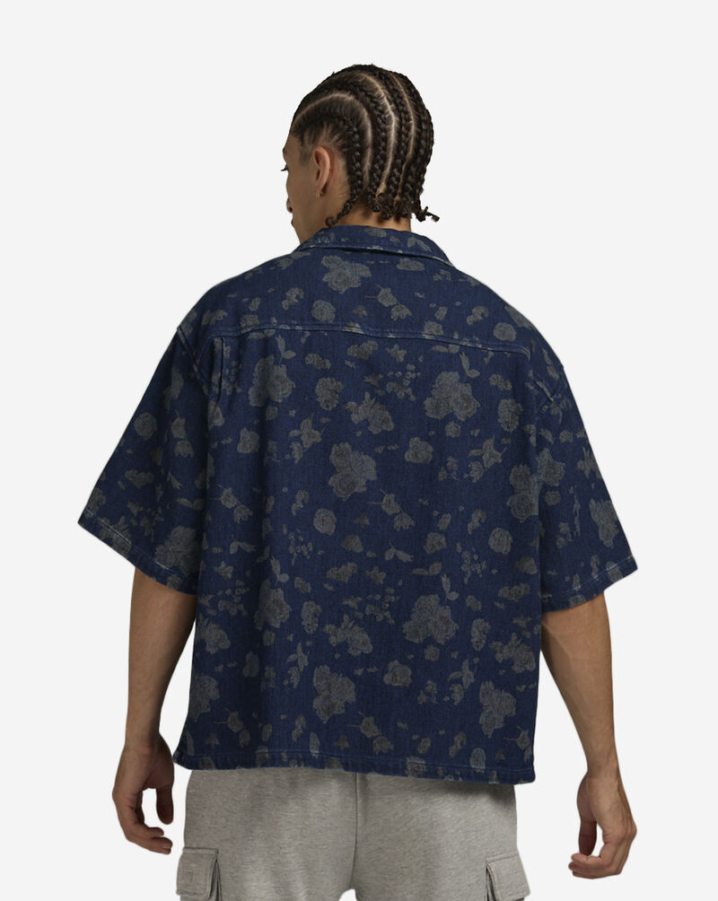 Honor The Gift Floral Denim Button Down HTG250331-BLU Blue 2