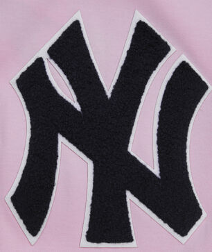 New York Yankees Classic Chenille Double Knit Pull Over Hoodie 