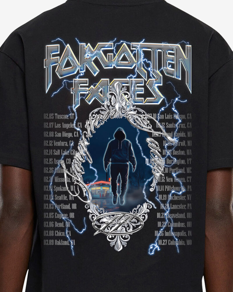 Forgotten Faces Forgotten Tour Tee FOFUS141-00007 Black 4