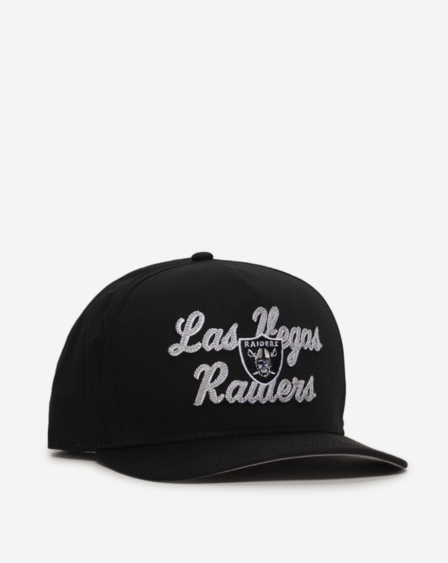 LAS VEGAS RAIDERS スナップバックキャップ Shop New Era 9Fifty Las Vegas Raiders Chainstitch Snapback Hat