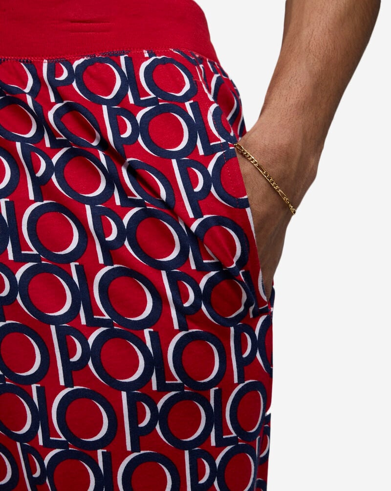 Polo Ralph Lauren Printed Sleep Joggers PK79RL-A37Y Red 3