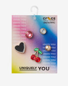 Elevated Red 5 Pack Jibbitz Charms