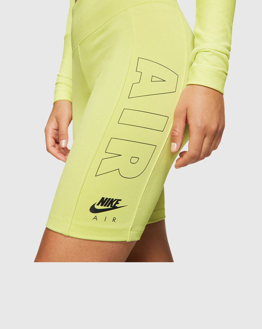 nike air bike shorts yellow